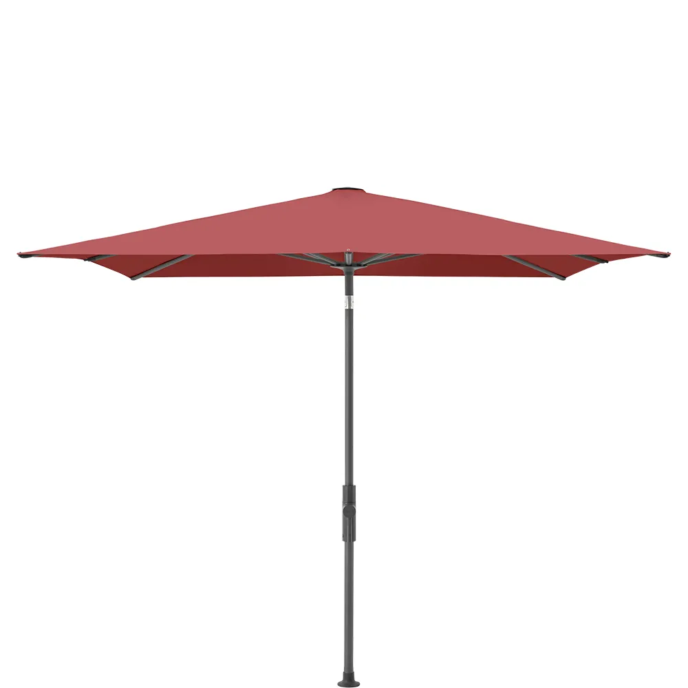 Glatz Twist parasol 240×240 cm anthracite Kat.5 637 Cherry