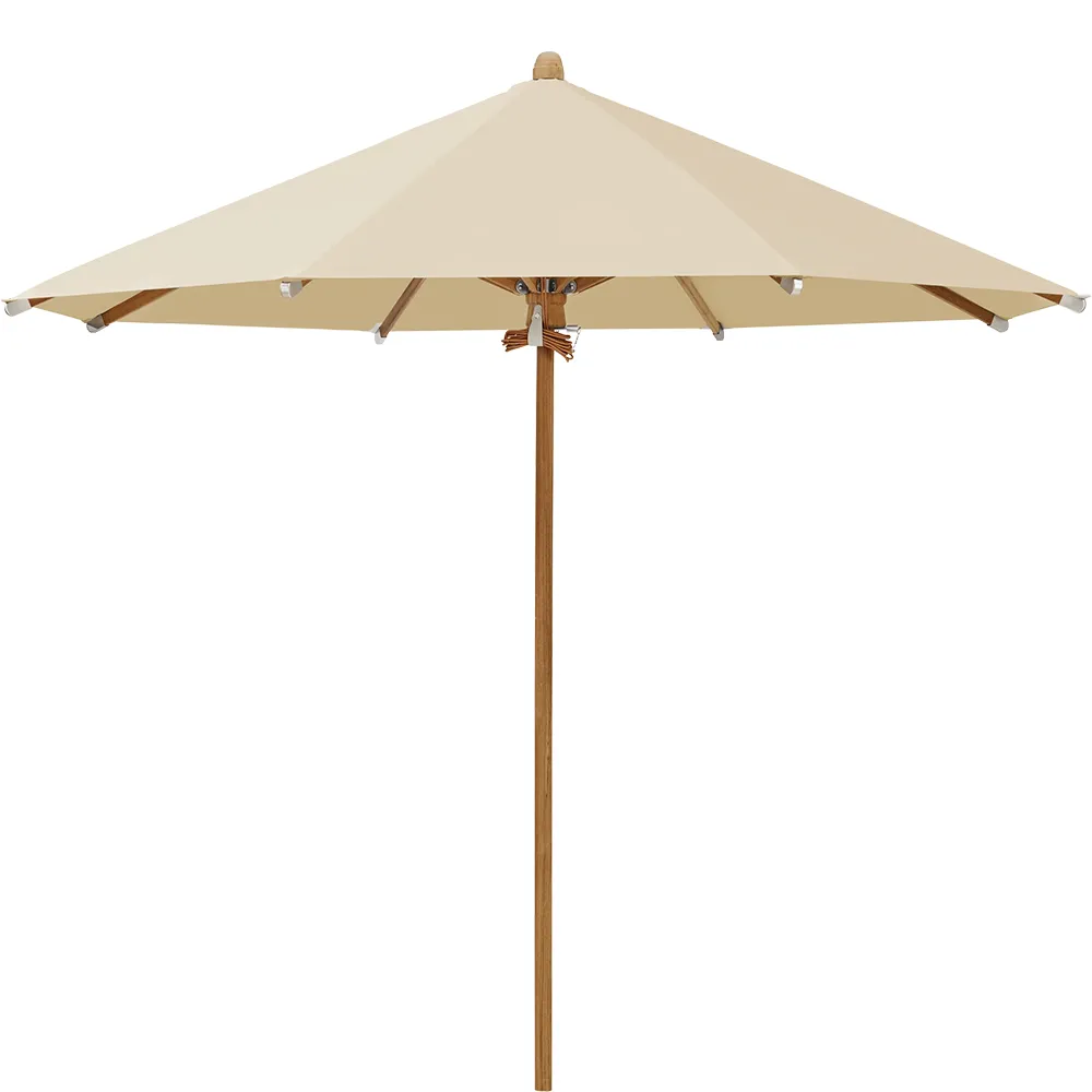 Glatz Teakwood parasol 350 cm Kat.5 526 Bamboo