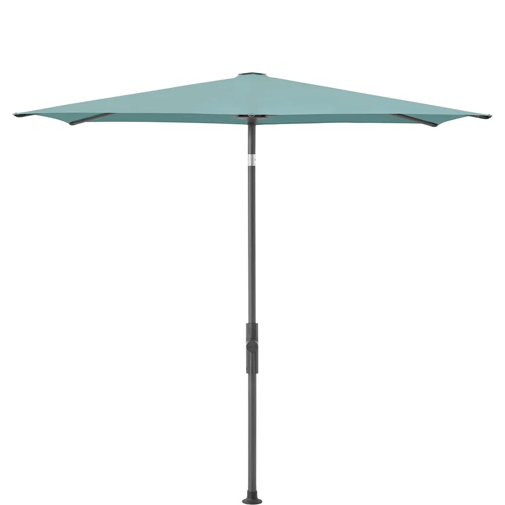 Glatz Twist parasol 250×200 cm anthracite Kat.4 417 Ocean