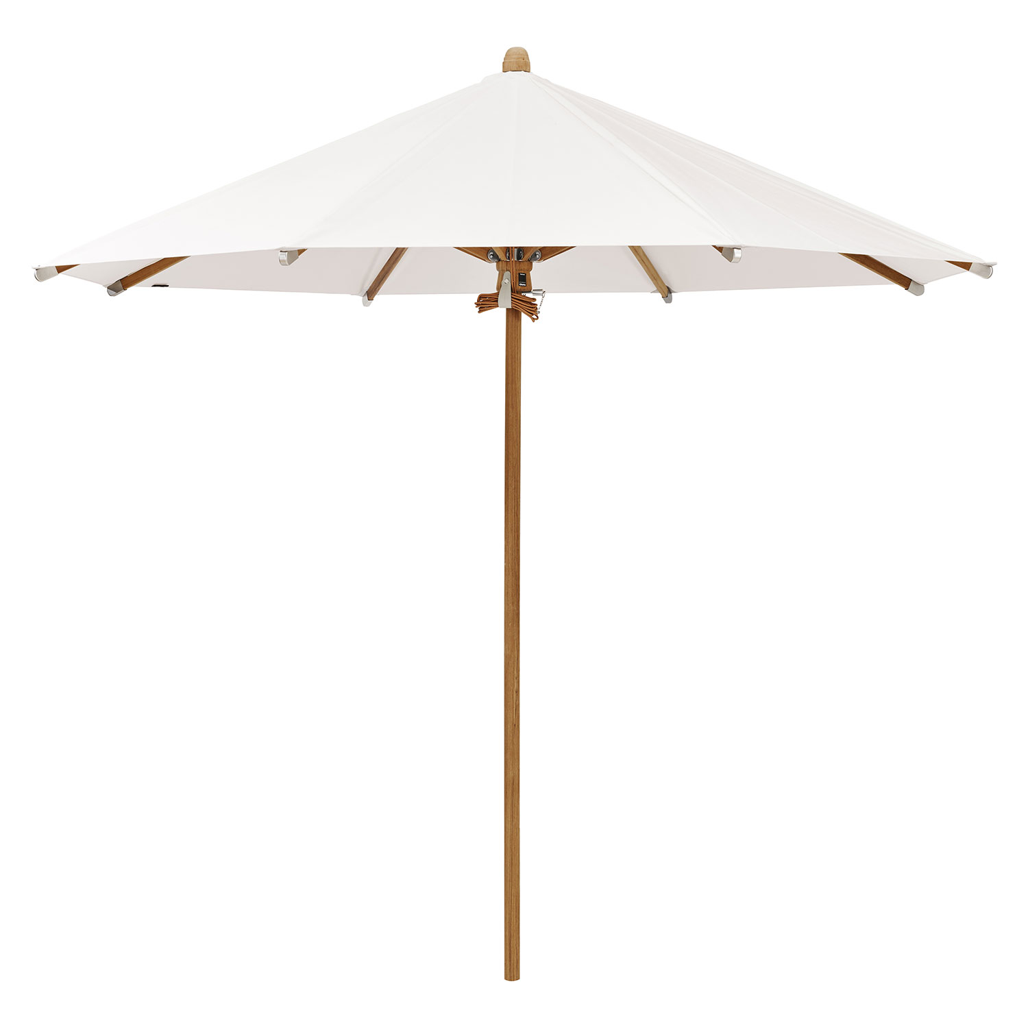 Glatz Teakwood Parasol 350 cm Kat.4 404 White Glatz