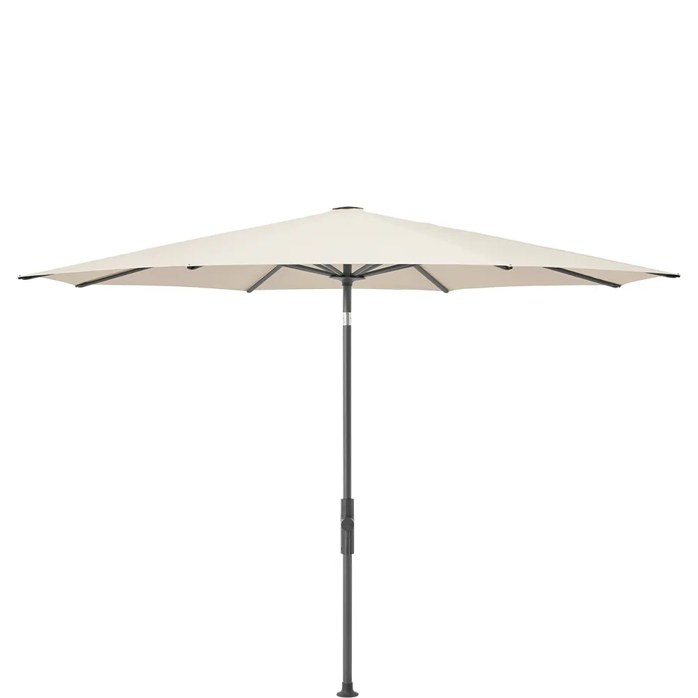 Glatz Twist parasol 330 cm anthracite Kat.5 523 Champagner