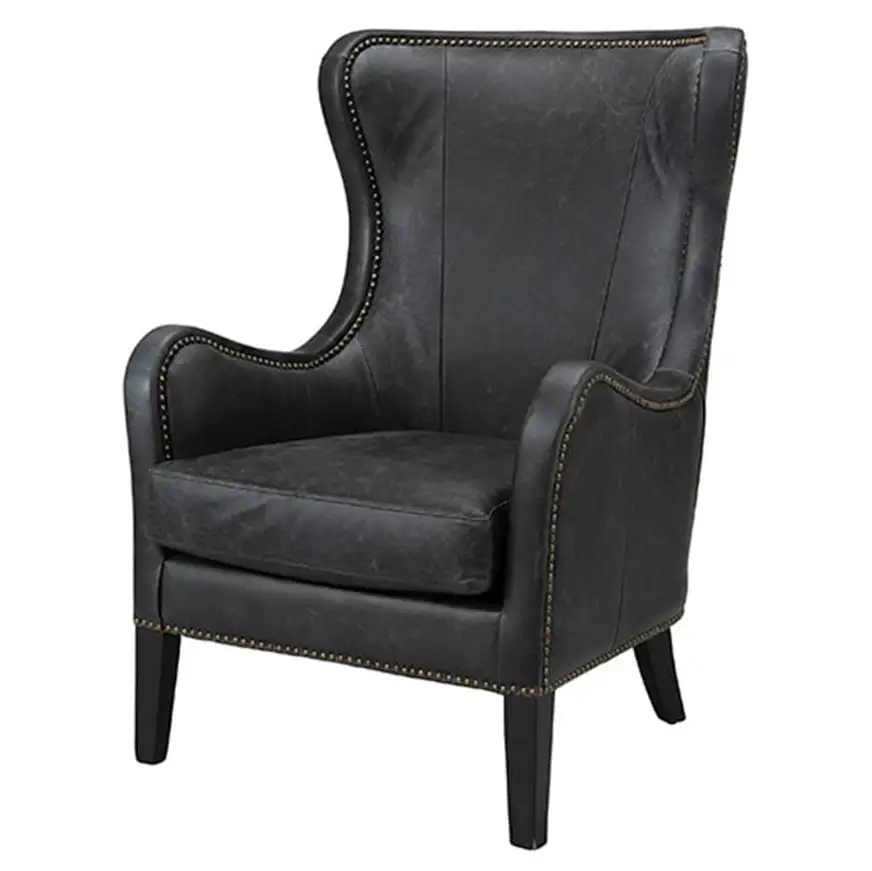 Artwood Mischa Lænestol Black Leather Artwood