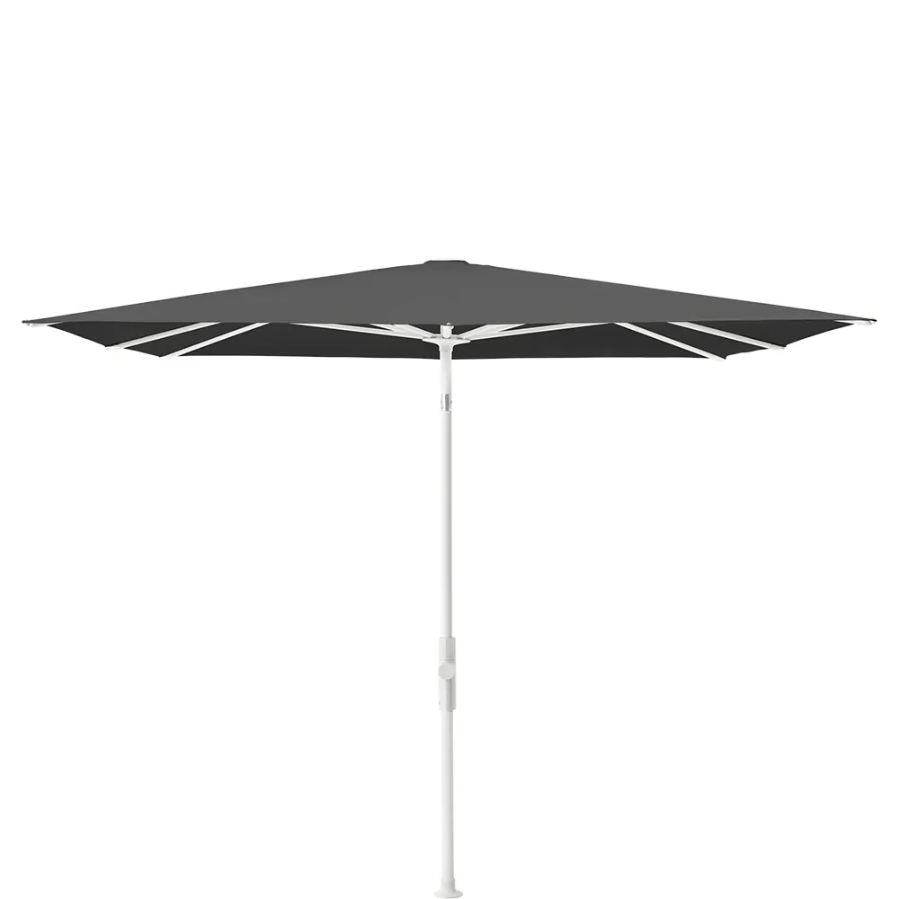 Glatz Twist parasol 240×240 cm matt white Kat.5 809 Midnight