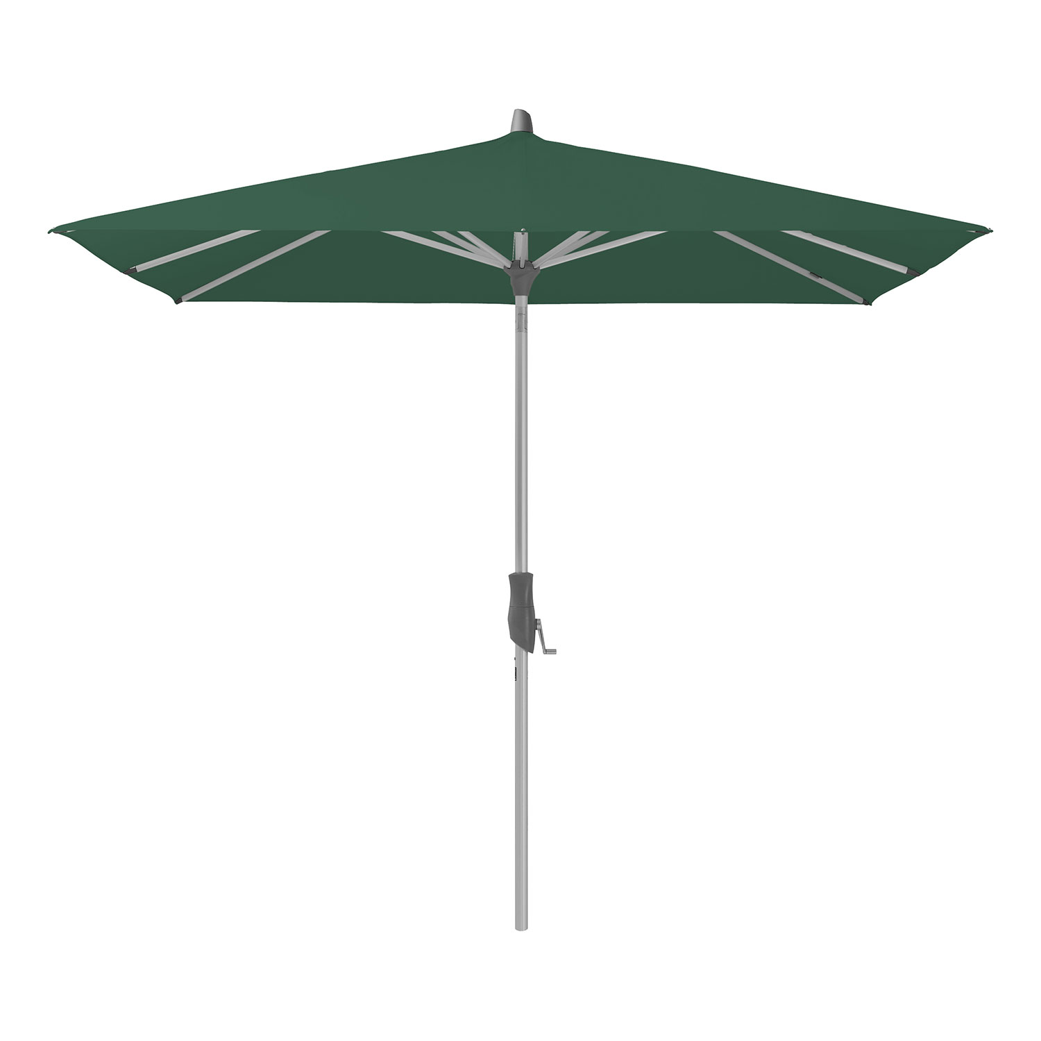 Glatz Alu-Twist Parasol 240×240 cm Kat.5 521 Aloe Glatz