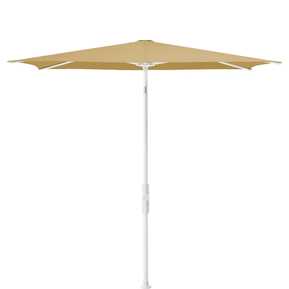 Glatz Twist parasol 210×150 cm matt white Kat.5 618 Dijon