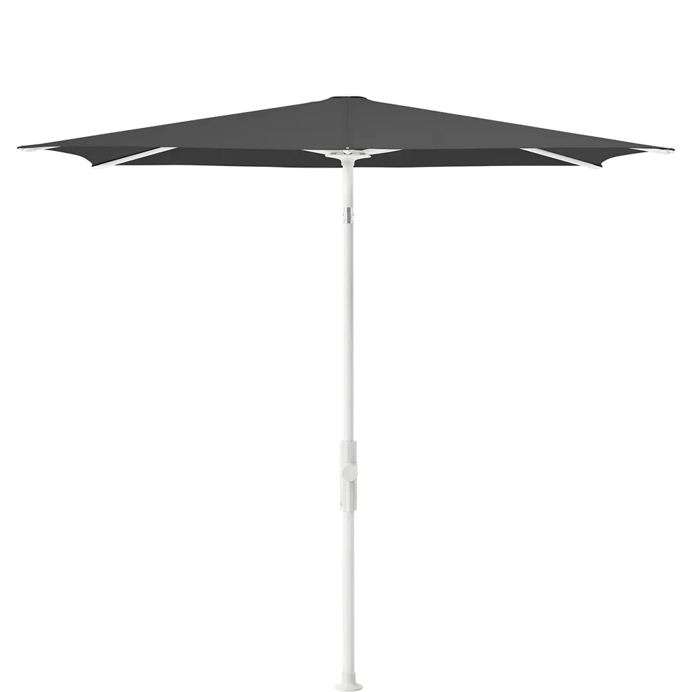 Glatz Twist parasol 210×150 cm matt white Kat.5 809 Midnight