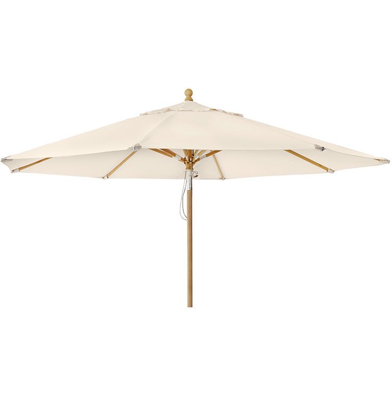 Brafab Trieste Træparasol 250 cm Natur Brafab