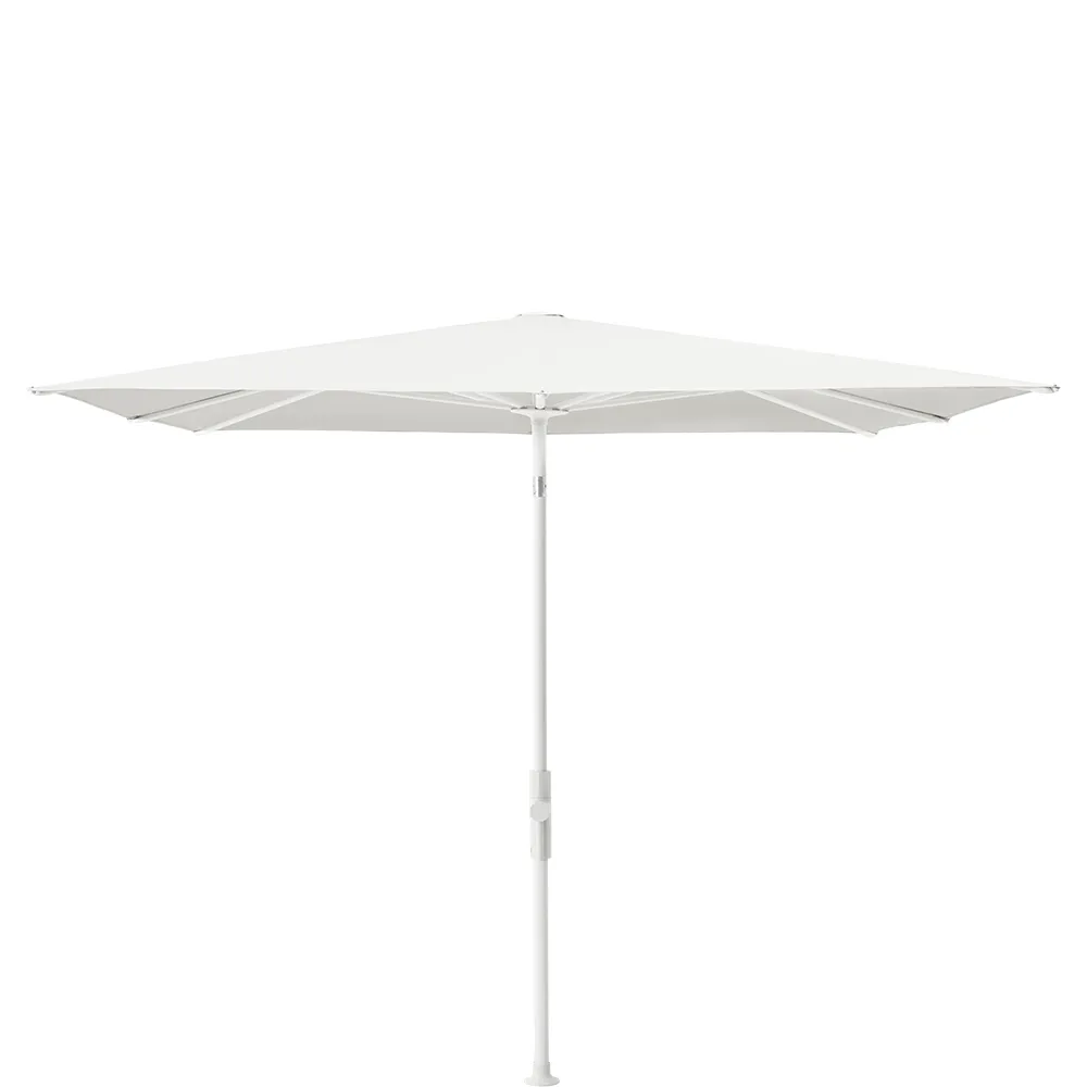 Glatz Twist parasol 240×240 cm matt white Kat.5 510 White