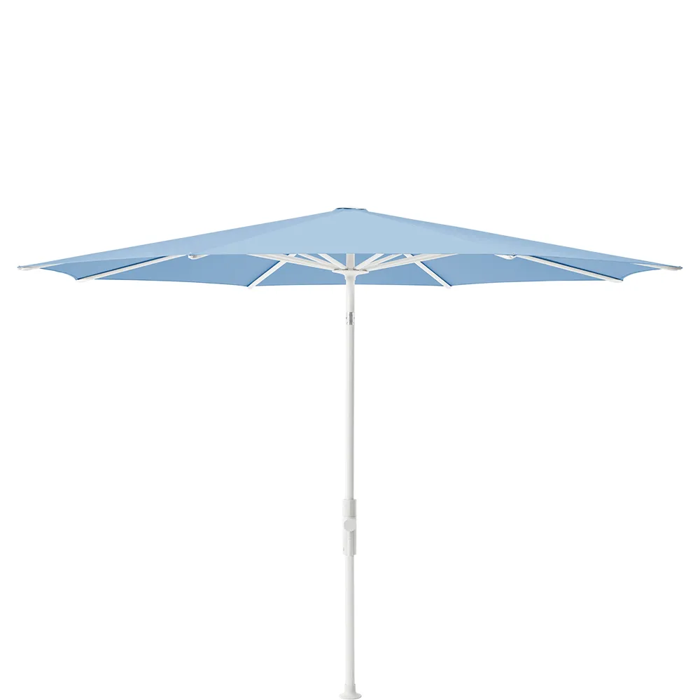 Glatz Twist 270 cm parasol matt white Kat.5 515 Cloud