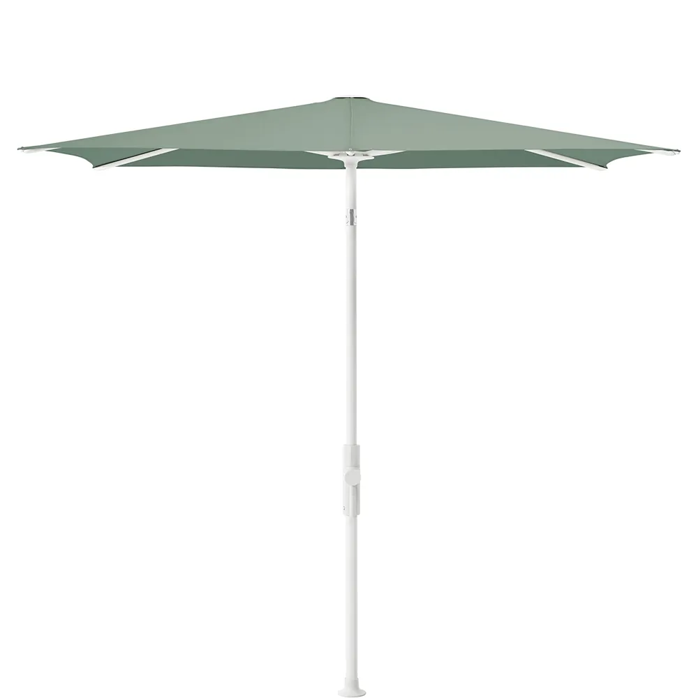 Glatz Twist parasol 250×200 cm matt white Kat.5 588 Olive