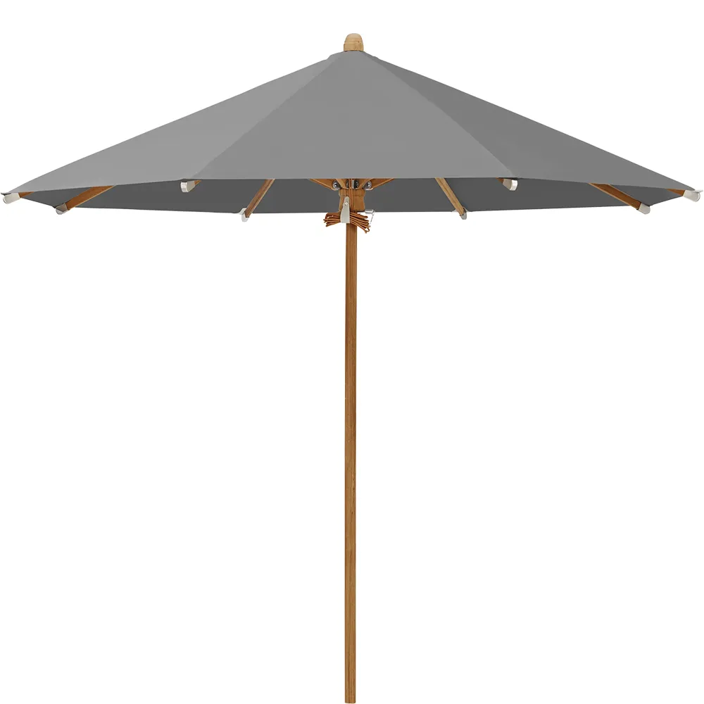 Glatz Teakwood parasol 350 cm Kat.5 502 Thunder