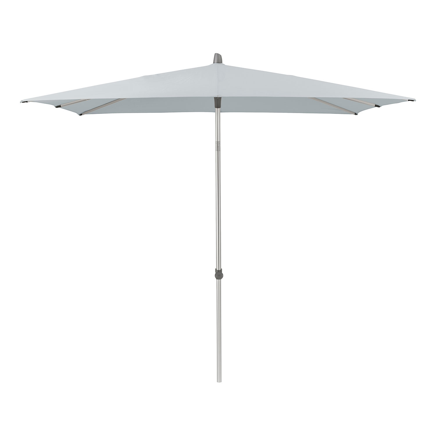 Glatz Alu-Smart Parasol 240×240 cm Kat.5 665 Chrome Glatz