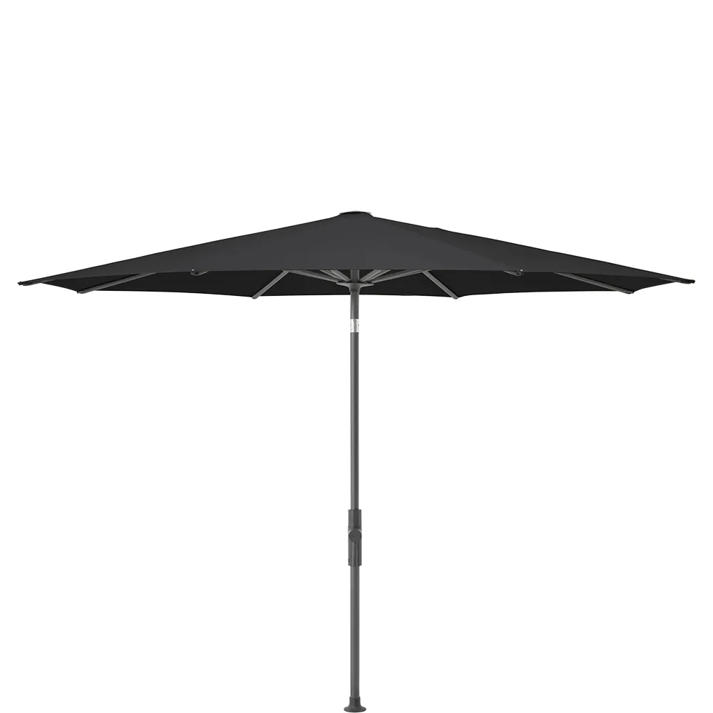 Glatz Twist parasol 300 cm anthracite Kat.4 408 Black