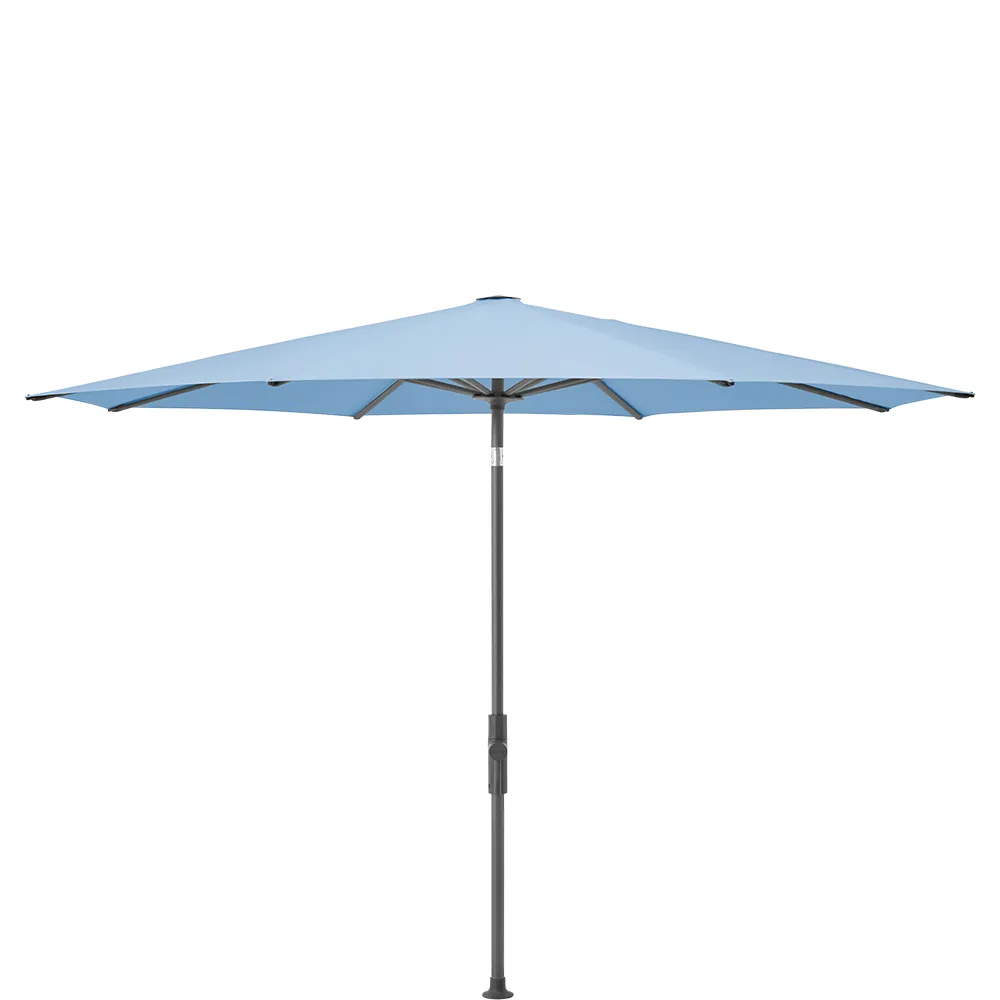 Glatz Twist parasol 330 cm anthracite Kat.5 515 Cloud