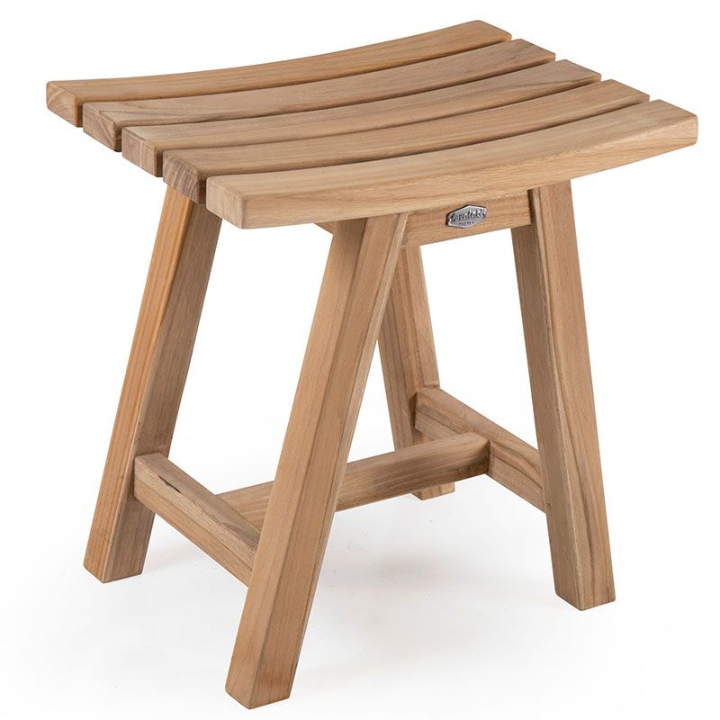 Brafab Keros Skammel Natur Teak Brafab