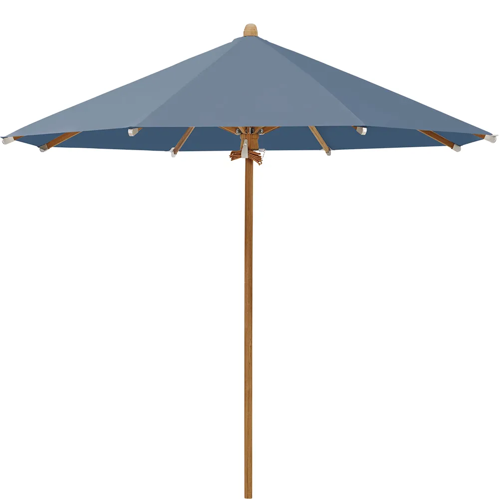 Glatz Teakwood parasol 300 cm Kat.5 601 Waterfall