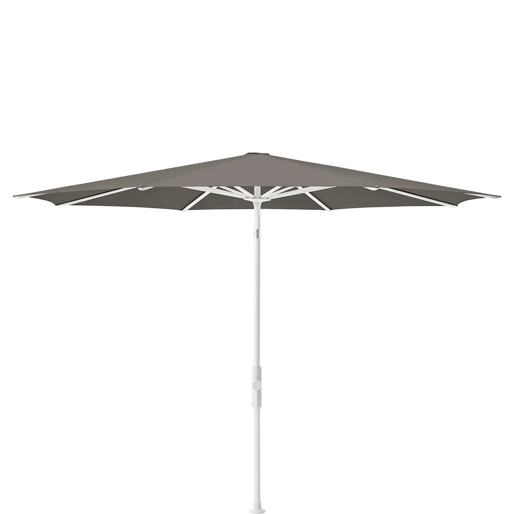 Glatz Twist 270 cm parasol matt white Kat.5 806 Forge