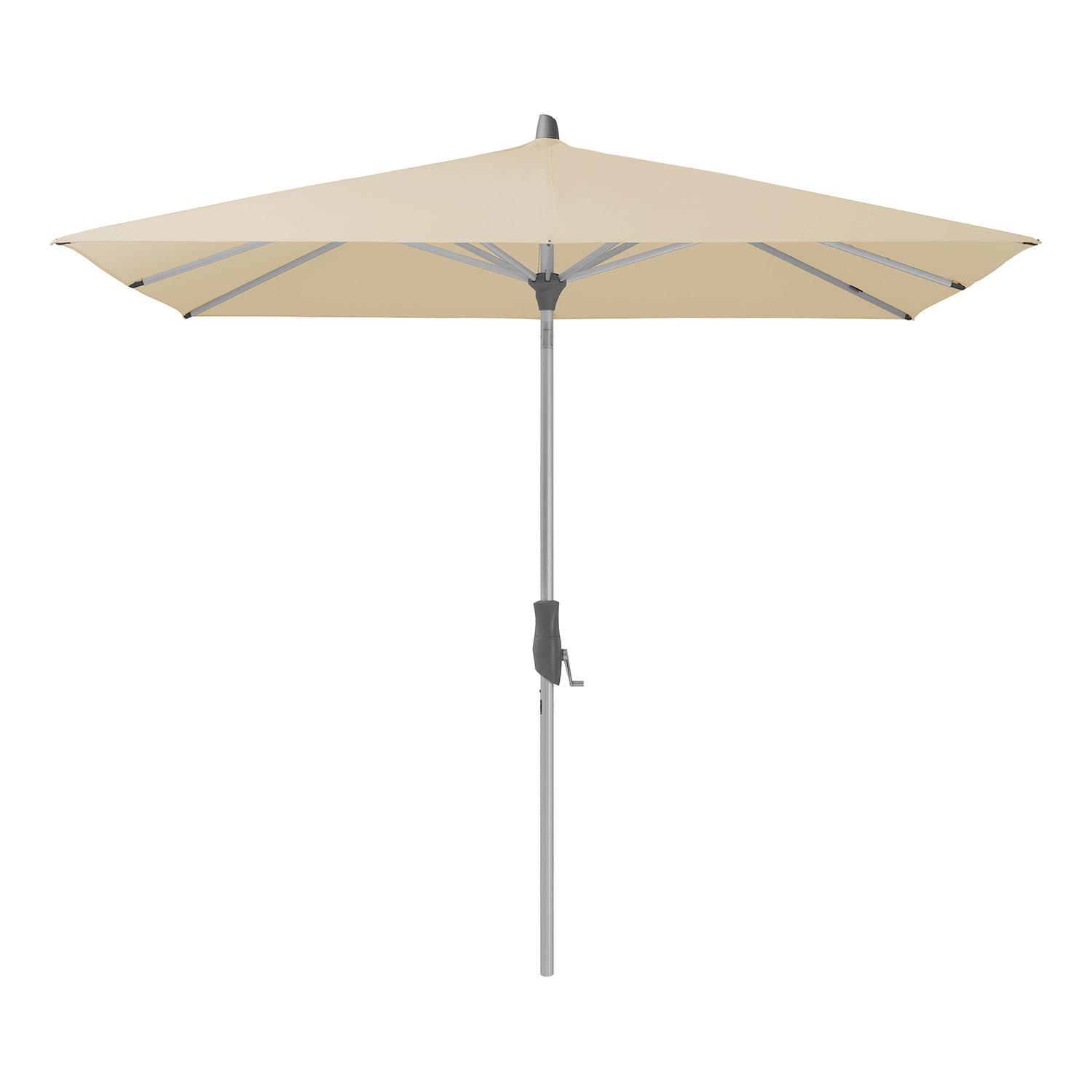 Glatz Alu-Twist Parasol 240×240 cm Kat.4 422 Cream Glatz