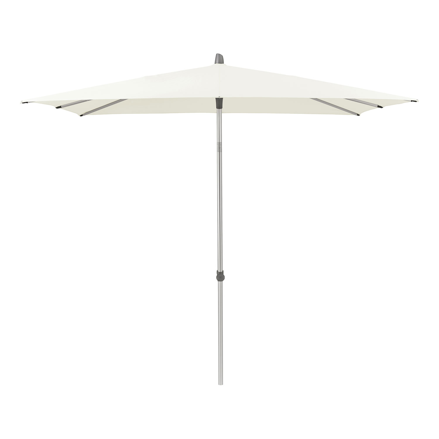 Glatz Alu-Smart Parasol 200×200 cm Kat.5 510 White Glatz