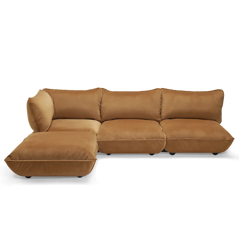 Fatboy Sumo Hjørnesofa Velvet Recycled Almond