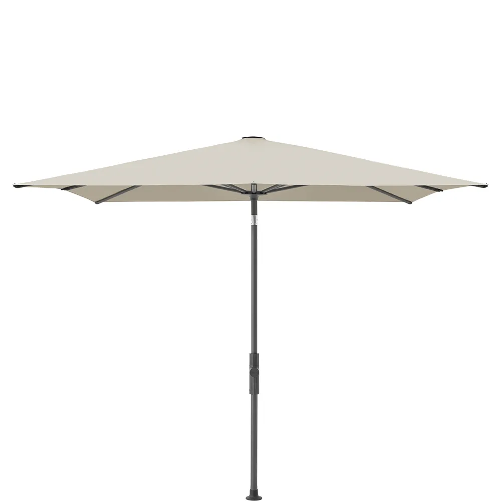 Glatz Twist parasol 240×240 cm anthracite Kat.5 527 Urban Chrome