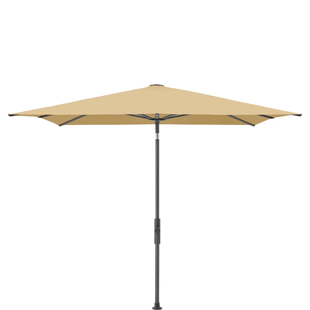 Glatz Twist parasol 240×240 cm anthracite Kat.5 604 Cereal