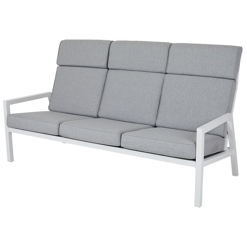 Brafab Belfort 3-pers. Sofa Høj Hvid Brafab