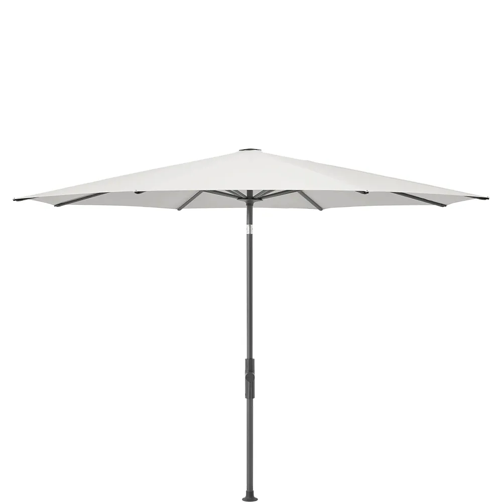 Glatz Twist parasol 330 cm anthracite Kat.5 665 Chrome