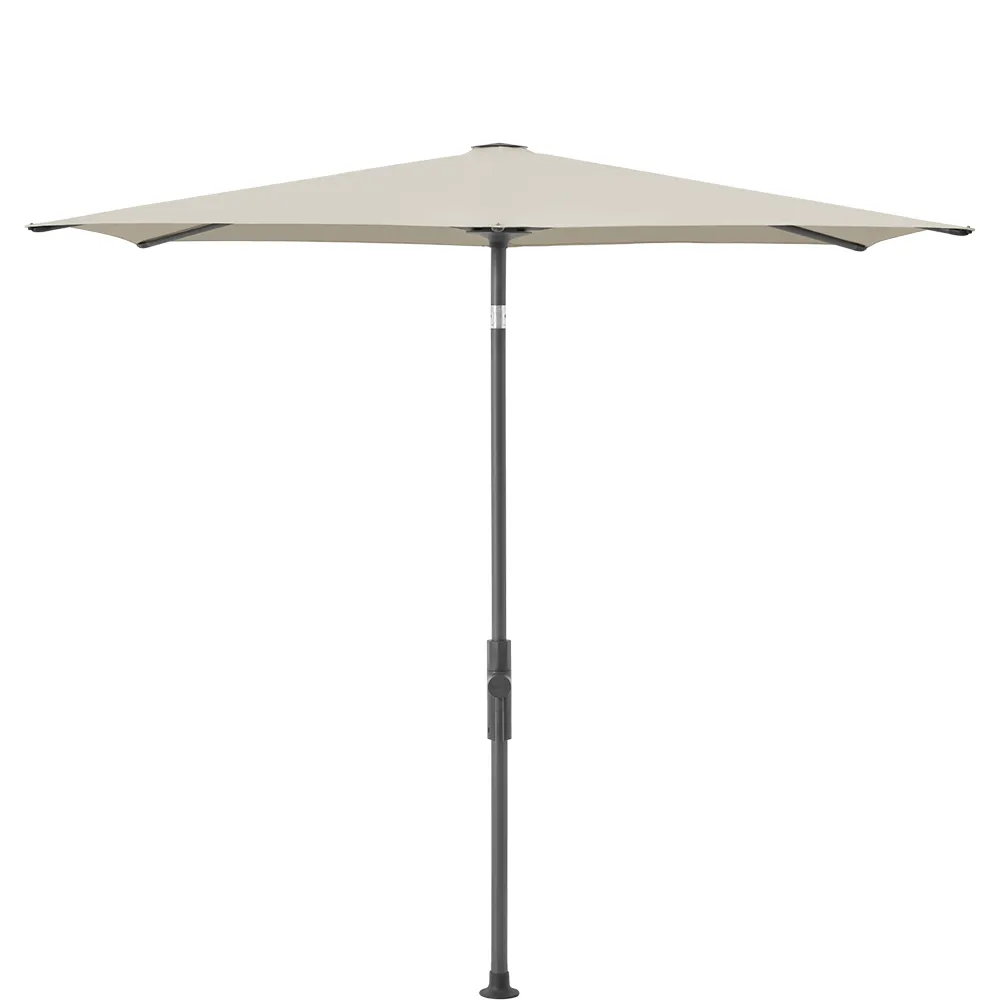 Glatz Twist parasol 250×200 cm anthracite Kat.5 527 Urban Chrome