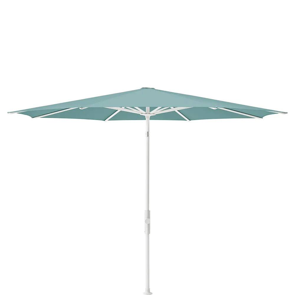 Glatz Twist 270 cm parasol matt white Kat.4 417 Ocean