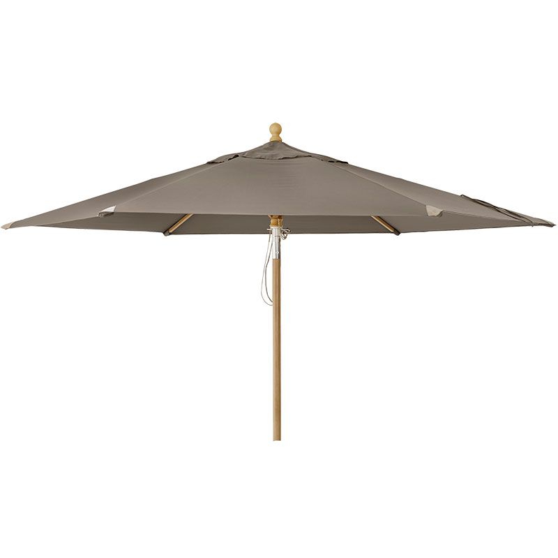 Brafab Trieste Træparasol 250 cm Taupe Brafab