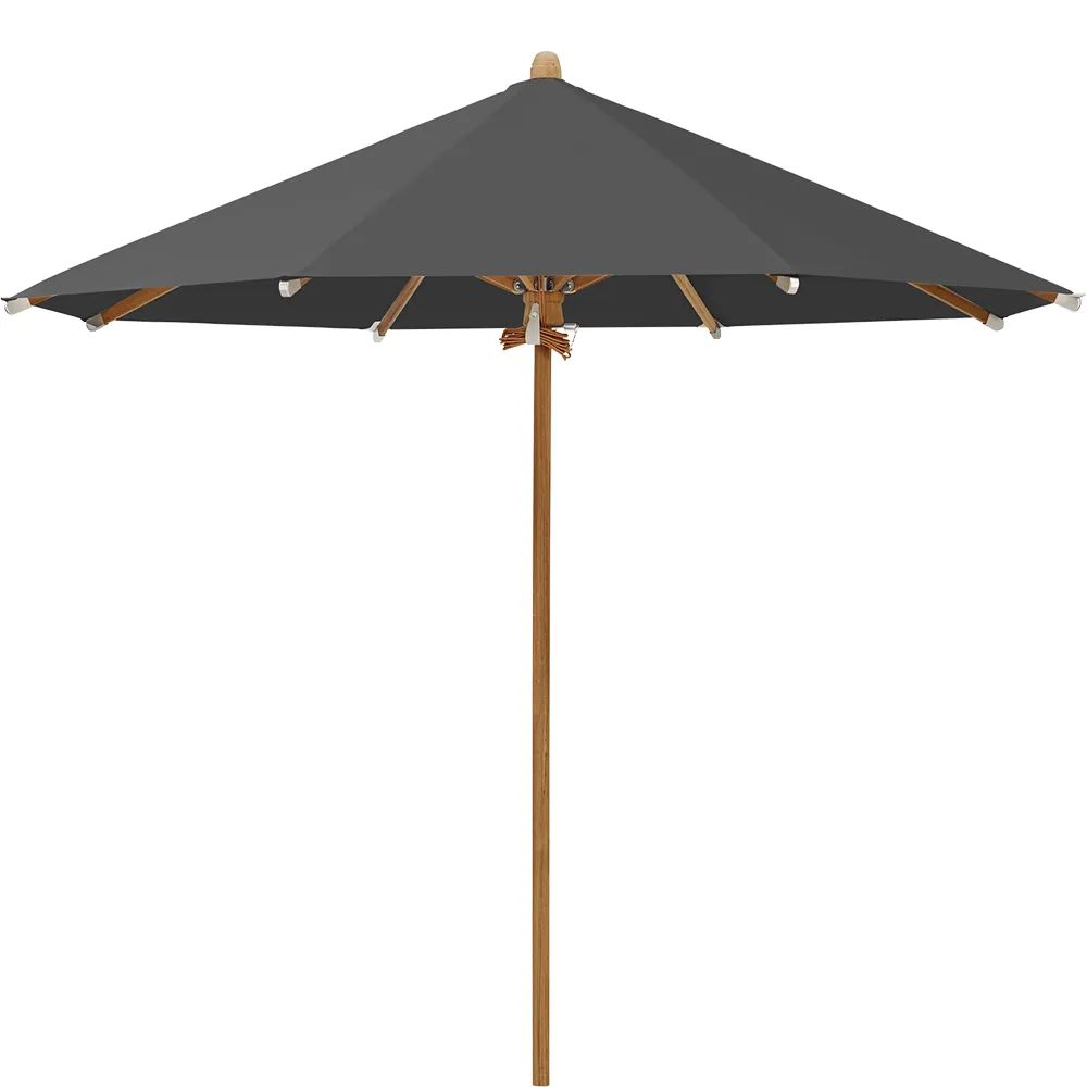 Glatz Teakwood parasol 350 cm Kat.5 809 Midnight