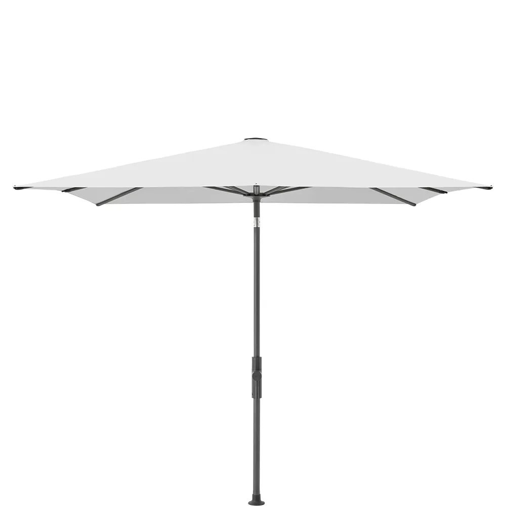 Glatz Twist parasol 240×240 cm anthracite Kat.5 500 Plaster