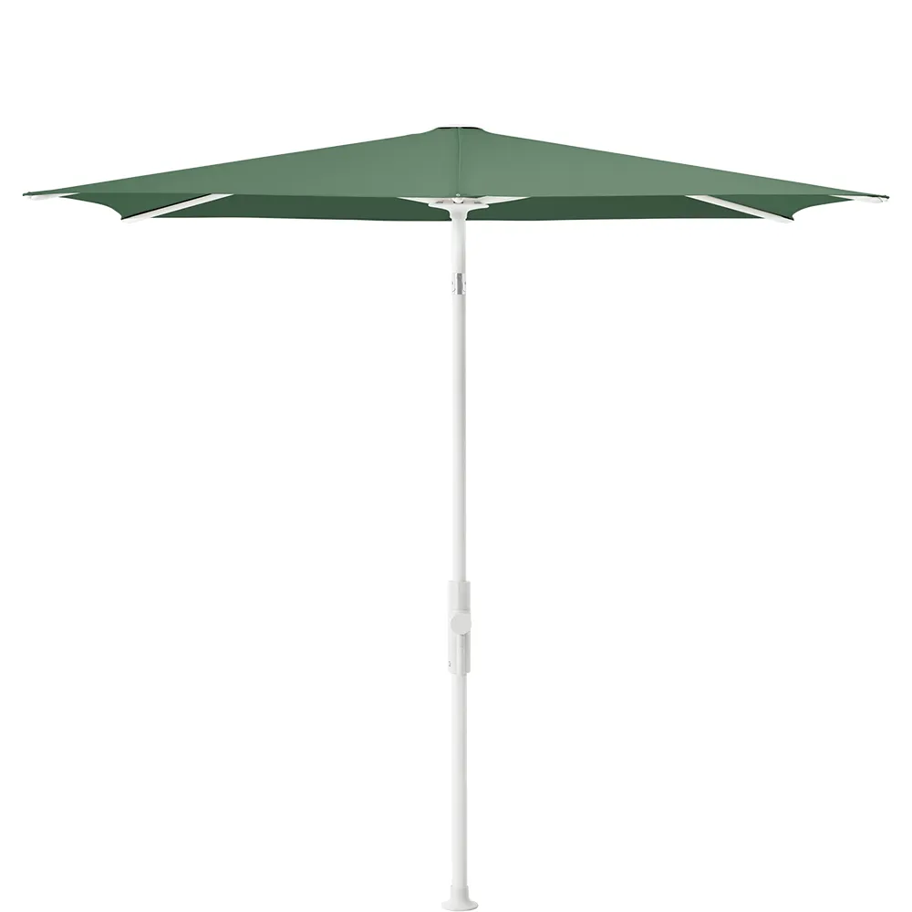 Glatz Twist parasol 250×200 cm matt white Kat.5 677 Nile