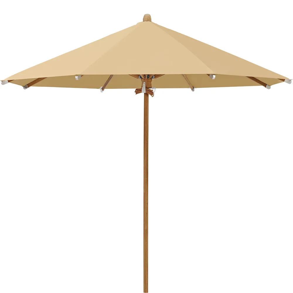 Glatz Teakwood parasol 300 cm Kat.5 604 Cereal