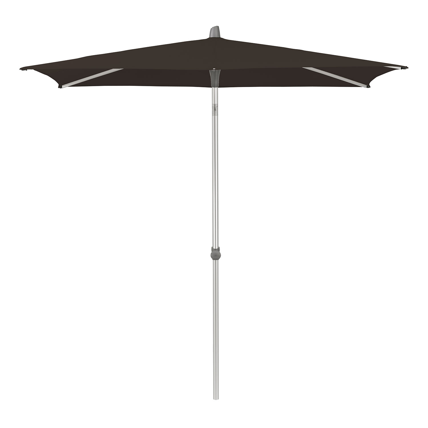 Glatz Alu-Smart Parasol 210×150 cm Kat.4 408 Black Glatz