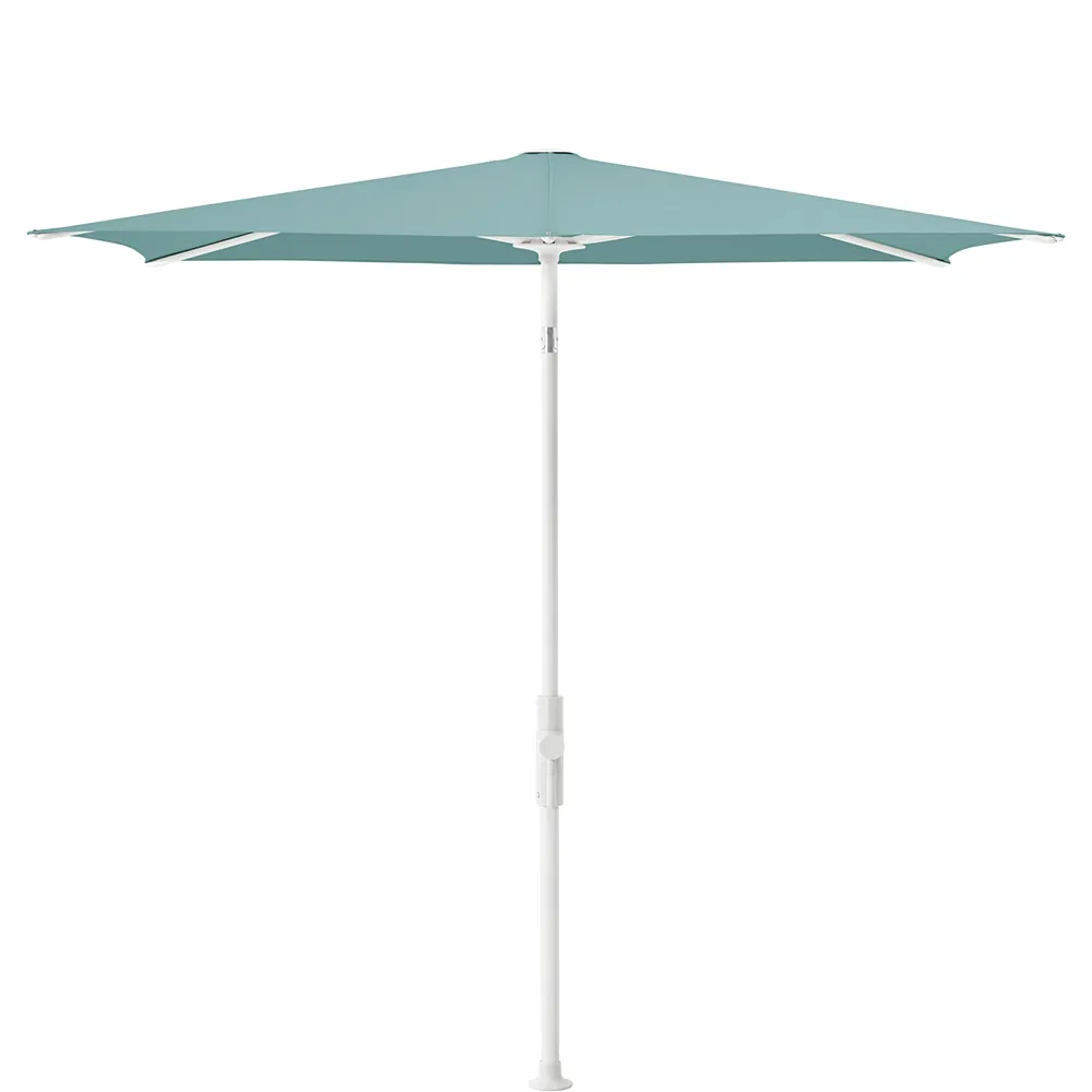 Glatz Twist parasol 210×150 cm matt white Kat.4 417 Ocean