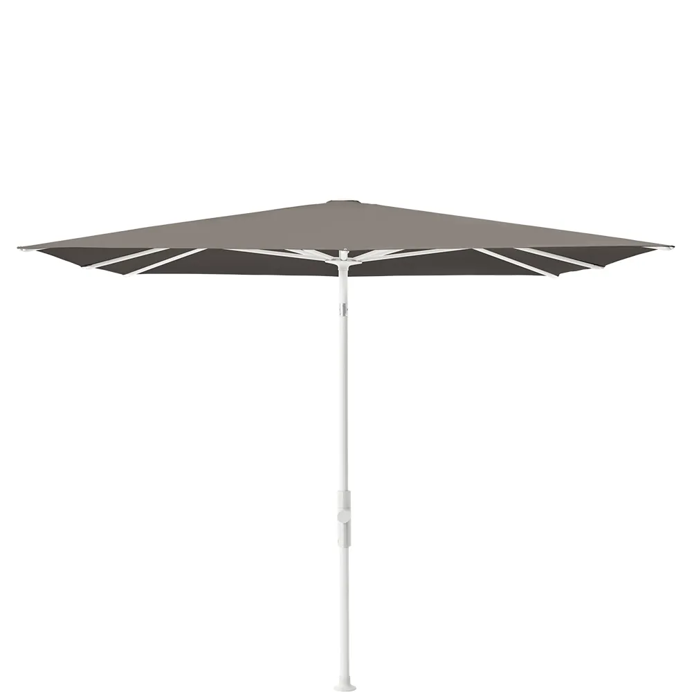 Glatz Twist parasol 240×240 cm matt white Kat.5 806 Forge