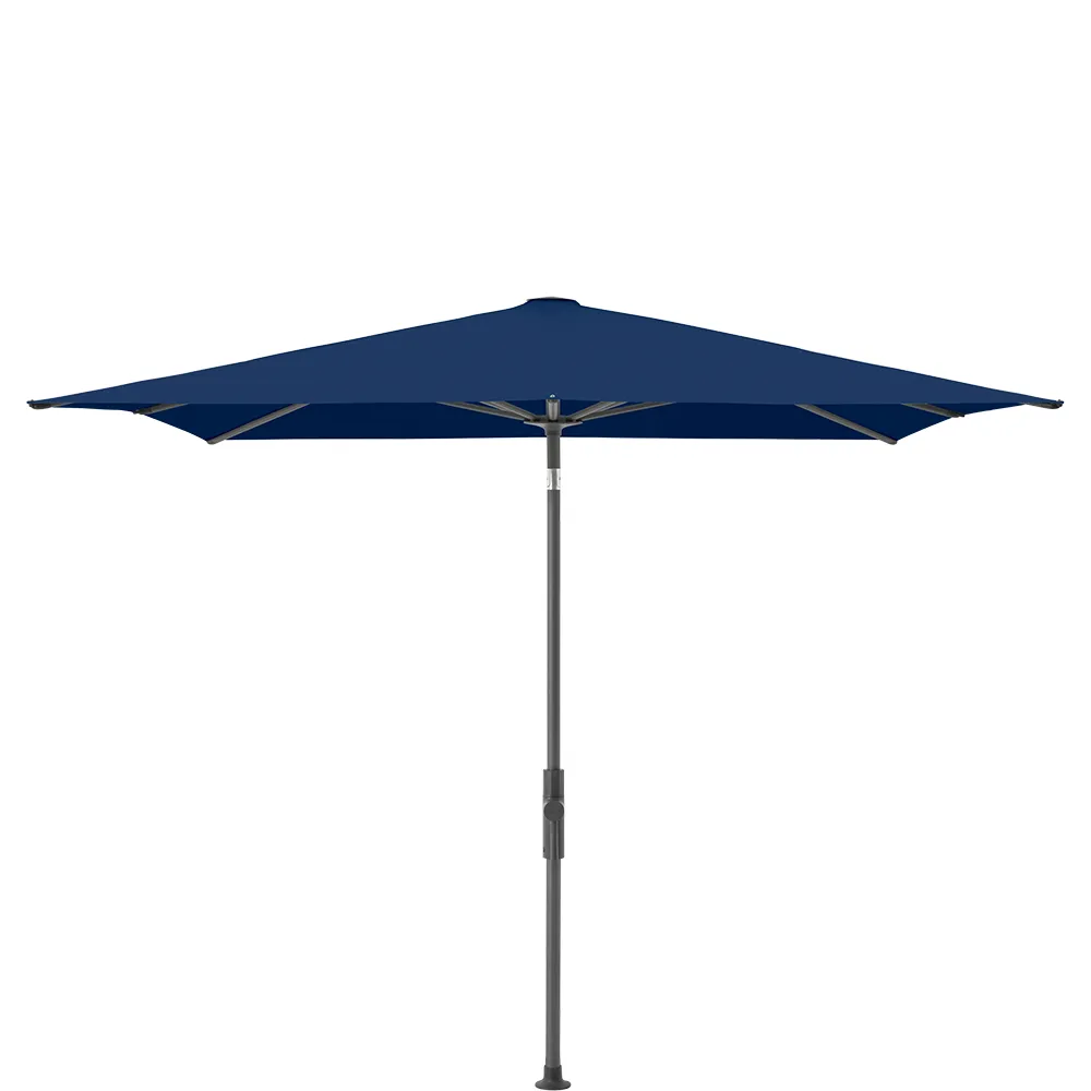 Glatz Twist parasol 240×240 cm anthracite Kat.5 530 Atlantic