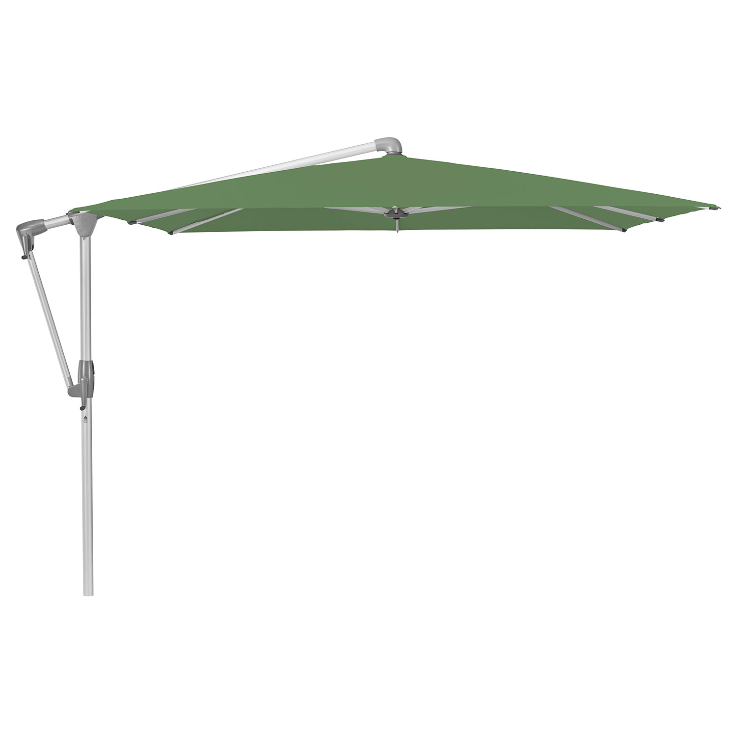 Glatz Sunwing Casa Frithængende Parasol 300×240 cm Kat.5 Anodiseret Alu/677 Nile Glatz