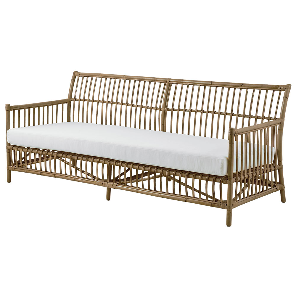 Sika Design Caroline sofa i rattan antik