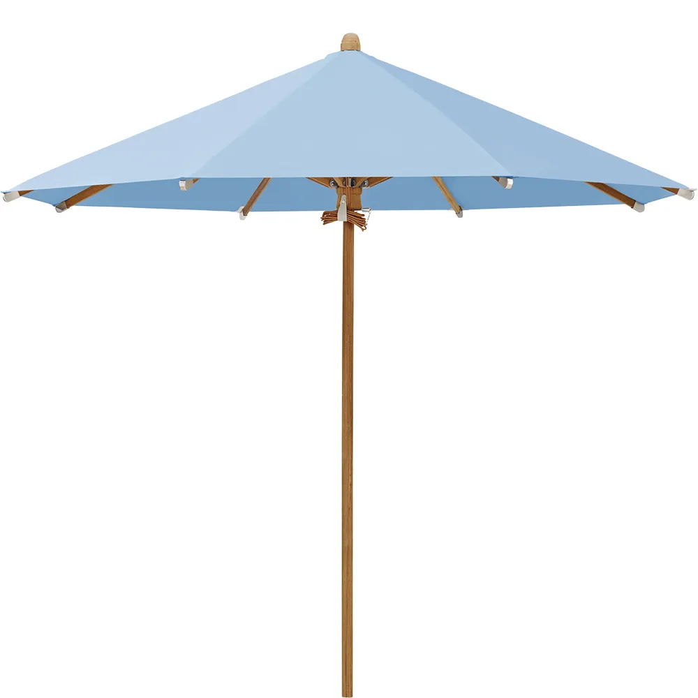 Glatz Teakwood parasol 300 cm Kat.5 515 Cloud