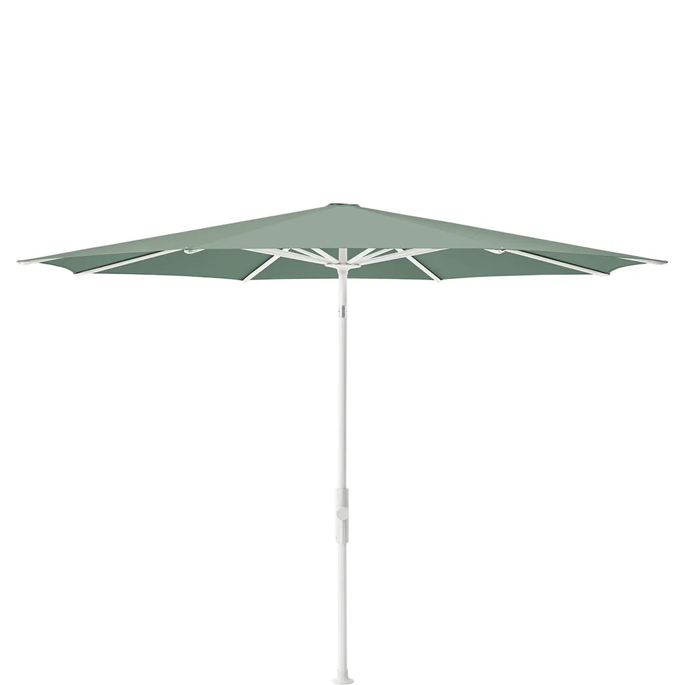 Glatz Twist 300 cm parasol matt white Kat.5 588 Olive