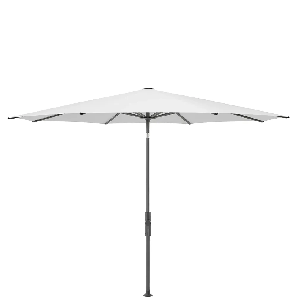 Glatz Twist parasol 330 cm anthracite Kat.5 500 Plaster