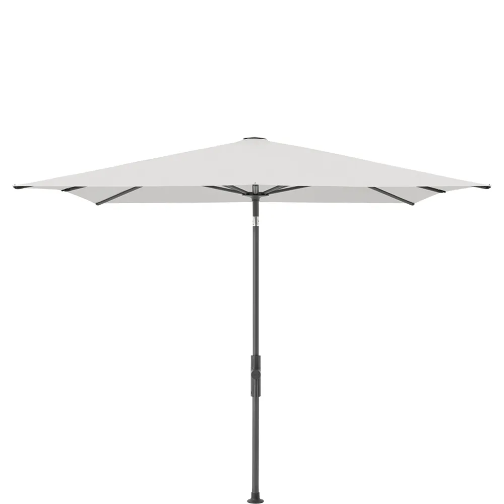 Glatz Twist parasol 240×240 cm anthracite Kat.5 556 Alabaster