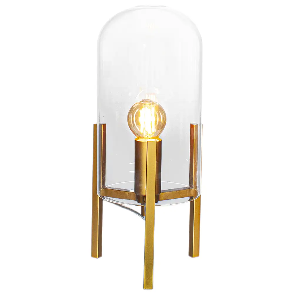 by Rydéns Smokey Bordlampe Guld