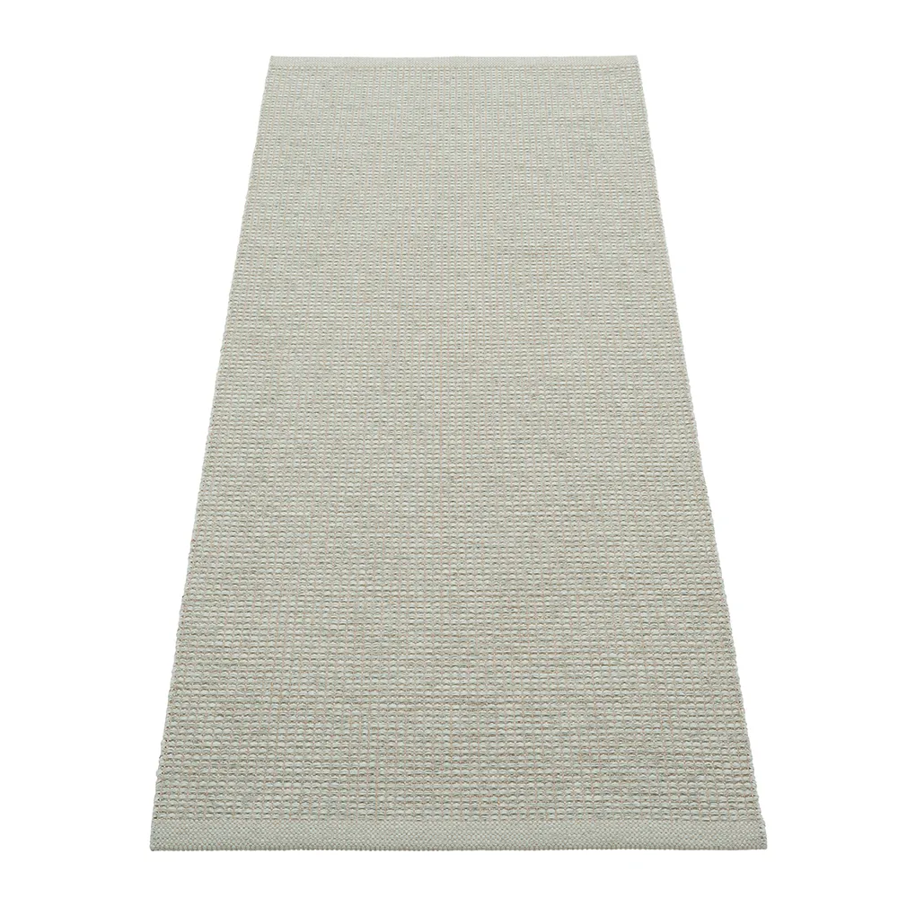 Pappelina Emm tæppe Sage/Linen Met. – Linen warp 70 x 180 cm