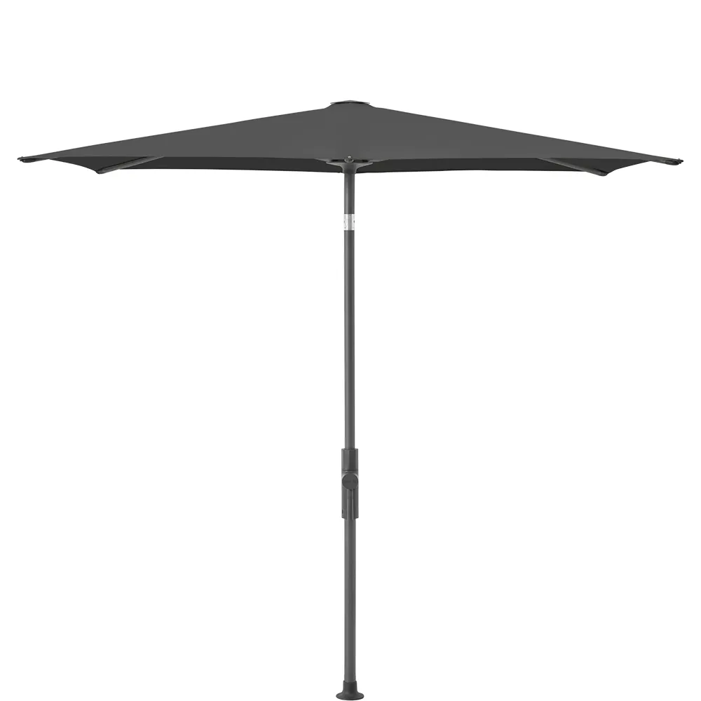 Glatz Twist parasol 210×150 cm anthracite Kat.5 809 Midnight