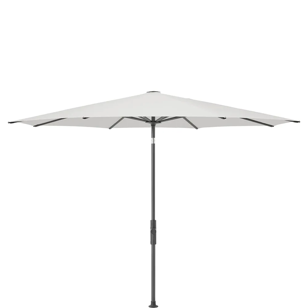 Glatz Twist parasol 330 cm anthracite Kat.5 556 Alabaster