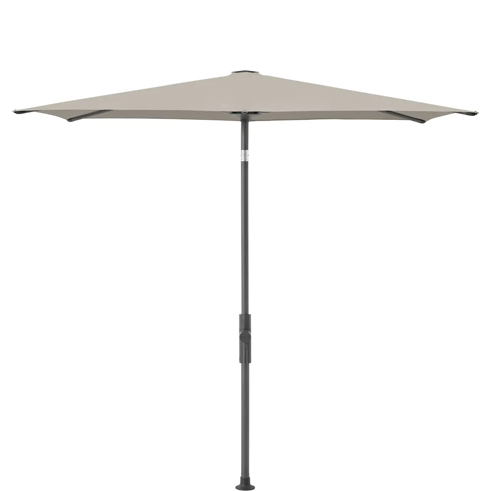 Glatz Twist parasol 210×150 cm anthracite Kat.5 686 Urban Clay